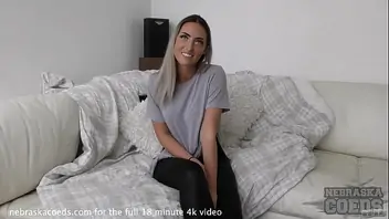 Backroom casting couch cute blonde