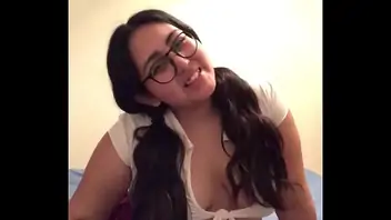 Chubby latina cant take dick