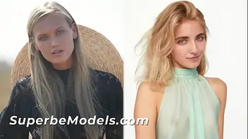 Solo blonde models