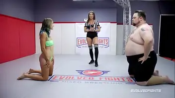 Women wrestling at work