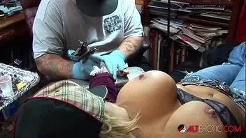 Tattooed big tits