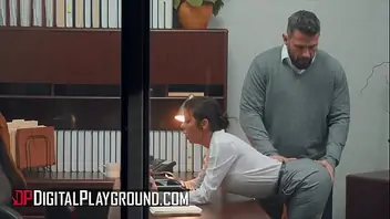 Busty alexis fawx fucking her boss in the office digital playground