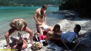 B Public Family Therapy Beach Orgy