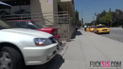 Mika sparx in back alley bj