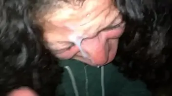 Crack whore cum in mouth swallow