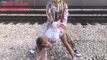 Gay guy bangs gay guy near train tracks