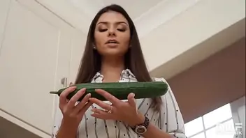 Japanese sister broken cucumber