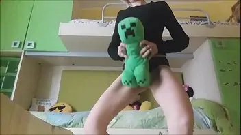 Playing with my dick and watching a video
