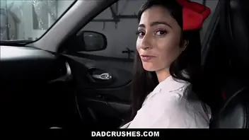 Sex in car while dad drives